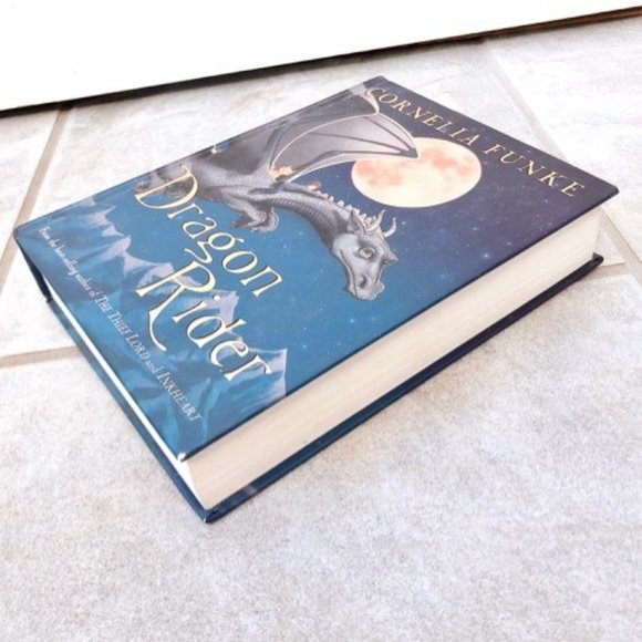 LIKE NEW Fantasy Book Dragon Rider by Cornella Funke (Hardcover) - Picture 3 of 6